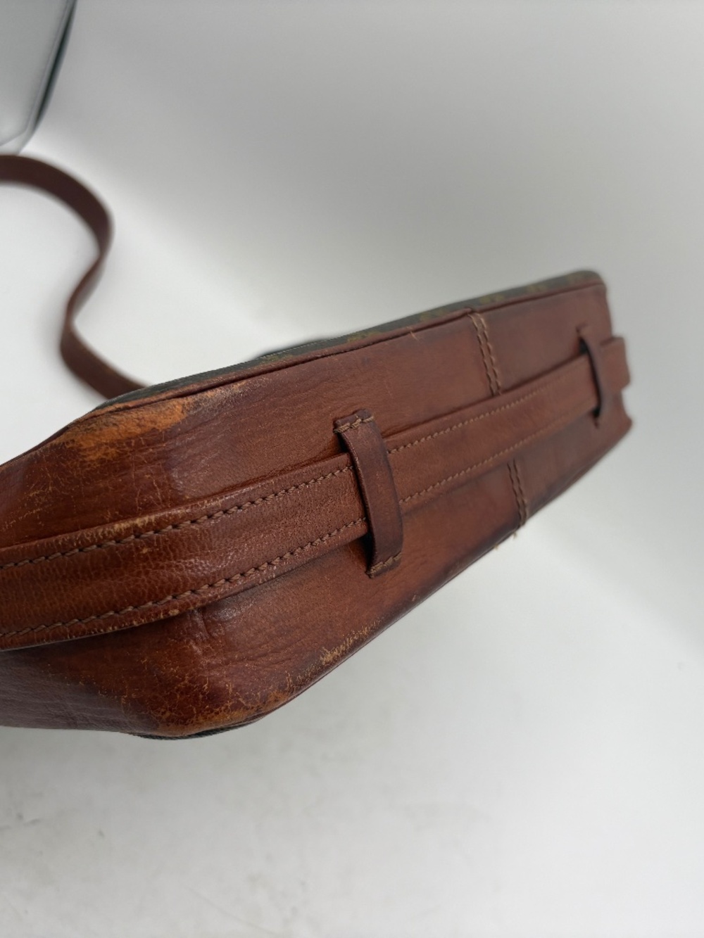 Vintage Louis Vuitton Monogram Sac Bandouliere Crossbody Shoulder Bag w Dust Bag - Picture 10 of 16